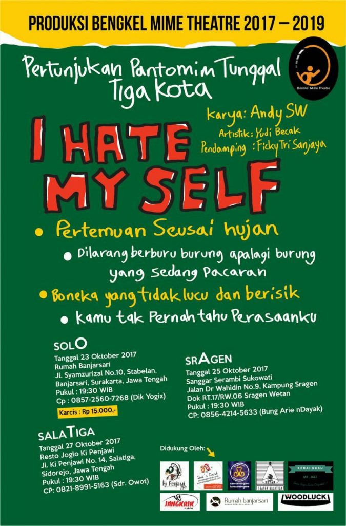 22550265 10209957612448096 4174796838843256619 o | Teater | I Hate My Self | Bengkel Mime Theatre
