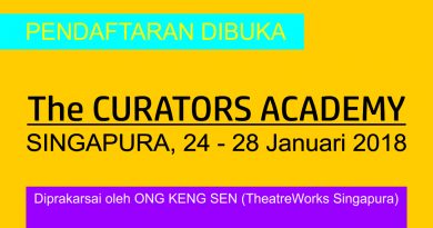 Baner CURATORS ACADEMY | Pendaftaran The CURATORS ACADEMY Singapura