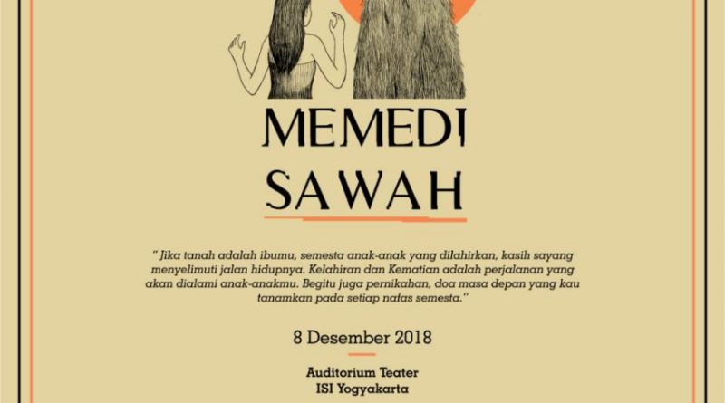 image003 | Teater Kaliopak mementaskan “Memedi Sawah” di Festival Teater Bantul 2018