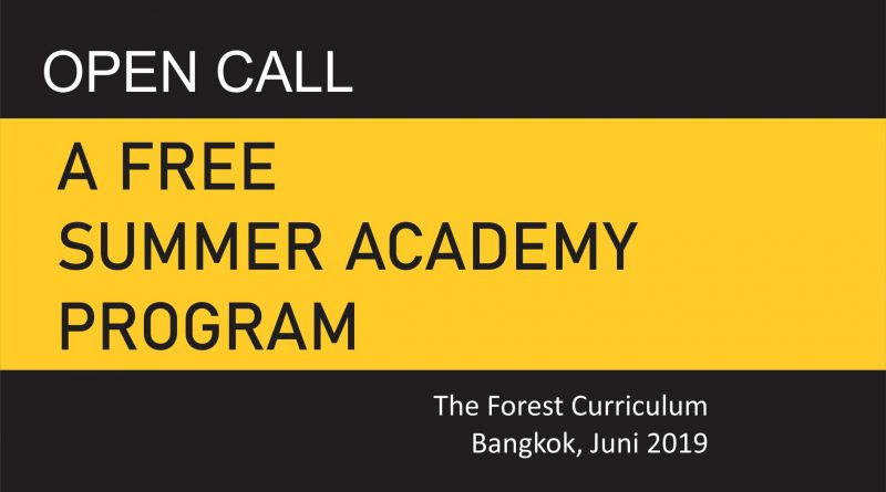 Open Call The Forest Curriculum