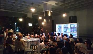 suasana teater Selamatan Anak Cucu Sumilah