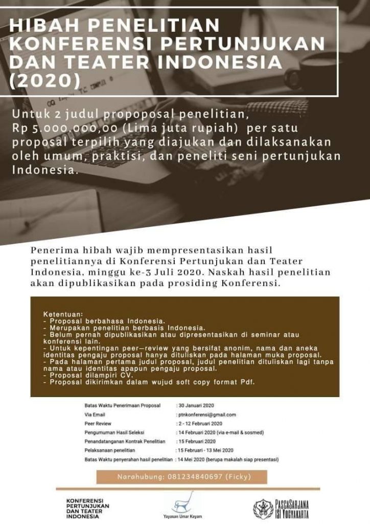 Peluang hibah penelitian seni