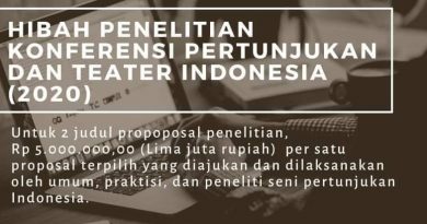 Peluang hibah penelitian seni