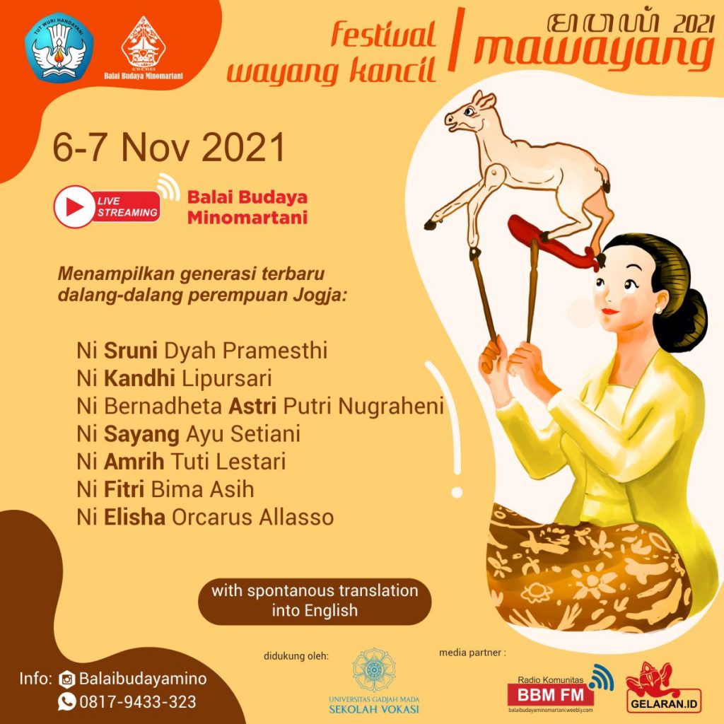 Mawayang 3a | MAWAYANG 2021 : Seminar dan Festival Wayang Kancil