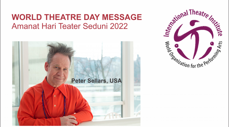 Amanat HATEDU 2022 | Amanat Hari Teater Sedunia 2022