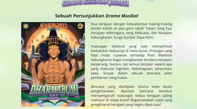 SLIDE 1 | DHARMABUMI | Drama Musikal | Jakarta
