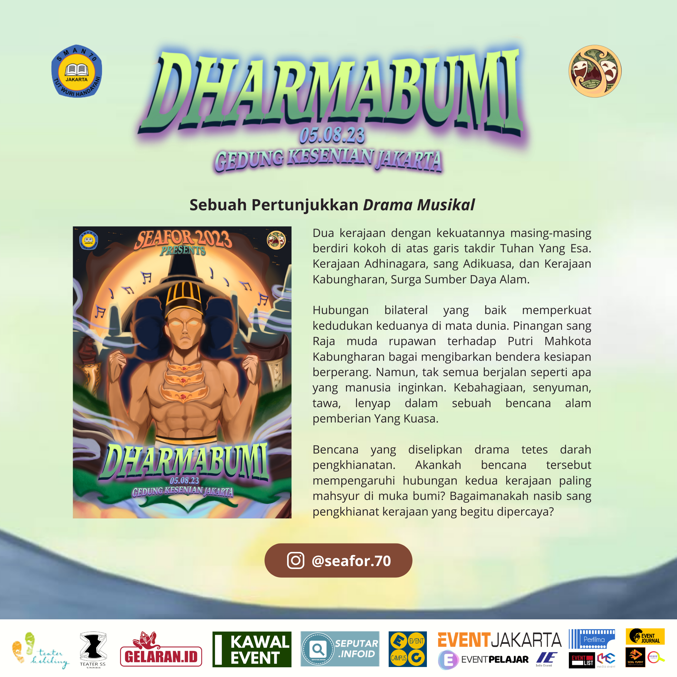 DHARMABUMI | Drama Musikal | Jakarta