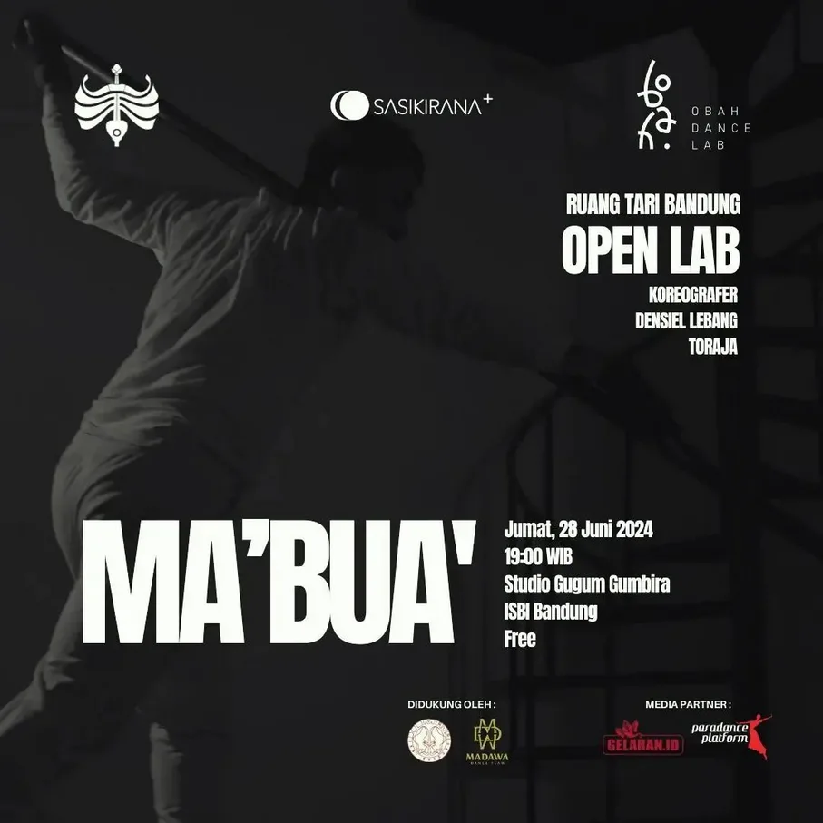 Open Lab Ruang Tari Bandung | Ma’Bua’ – Densiel Lebang