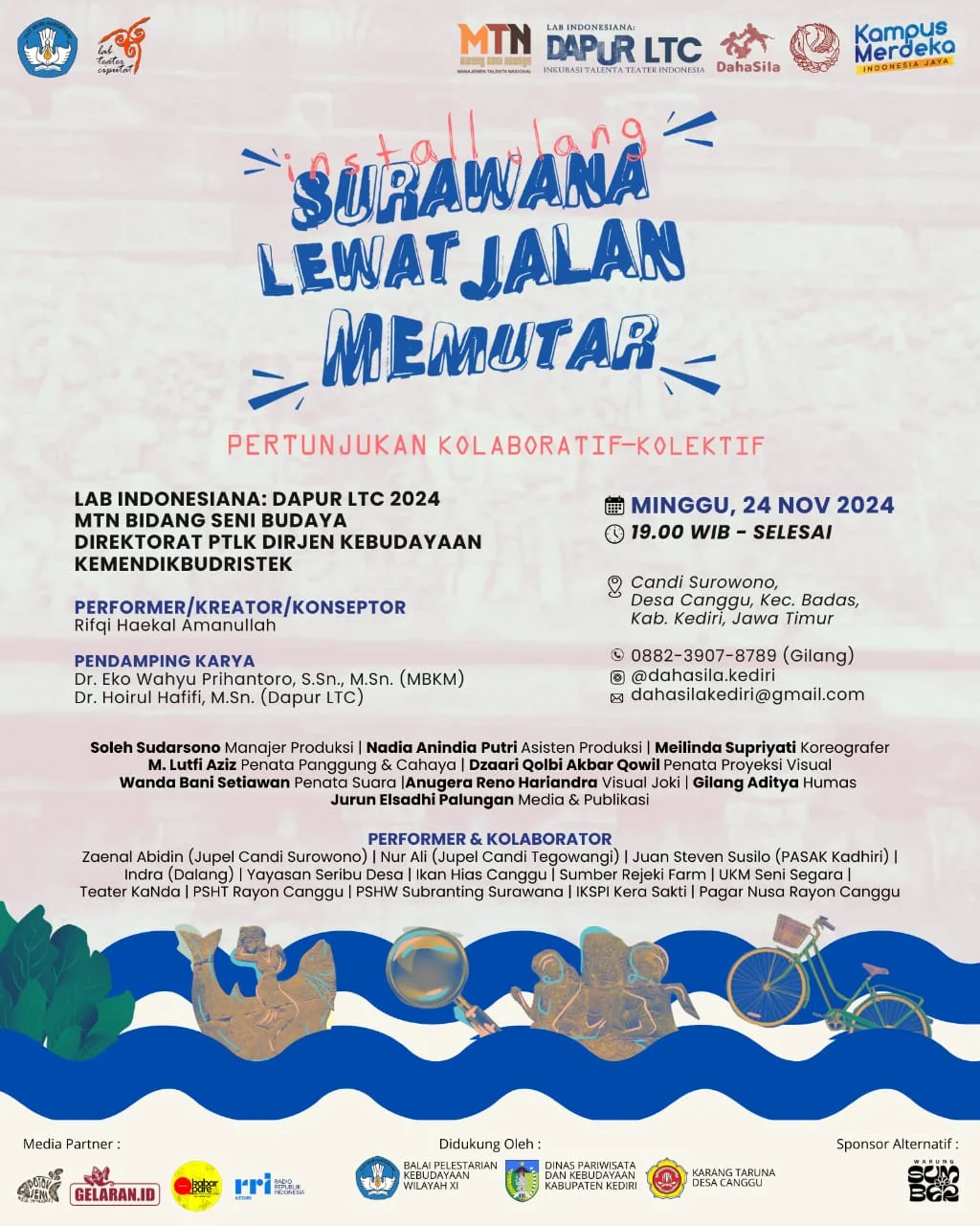 Instal Ulang : Surawana Lewat Jalan Memutar | Teater Kolaboratif