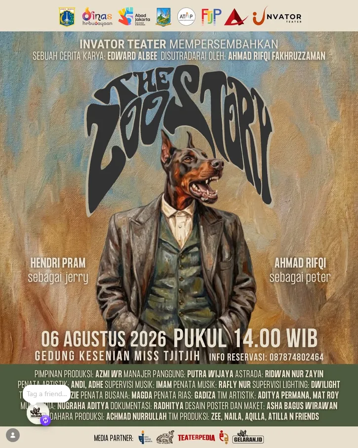 The Zoo Story | Invator Teater