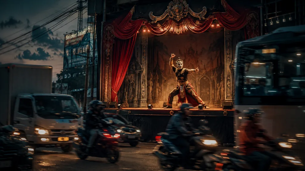 Aktor yang gigih meneriakkan pesannya