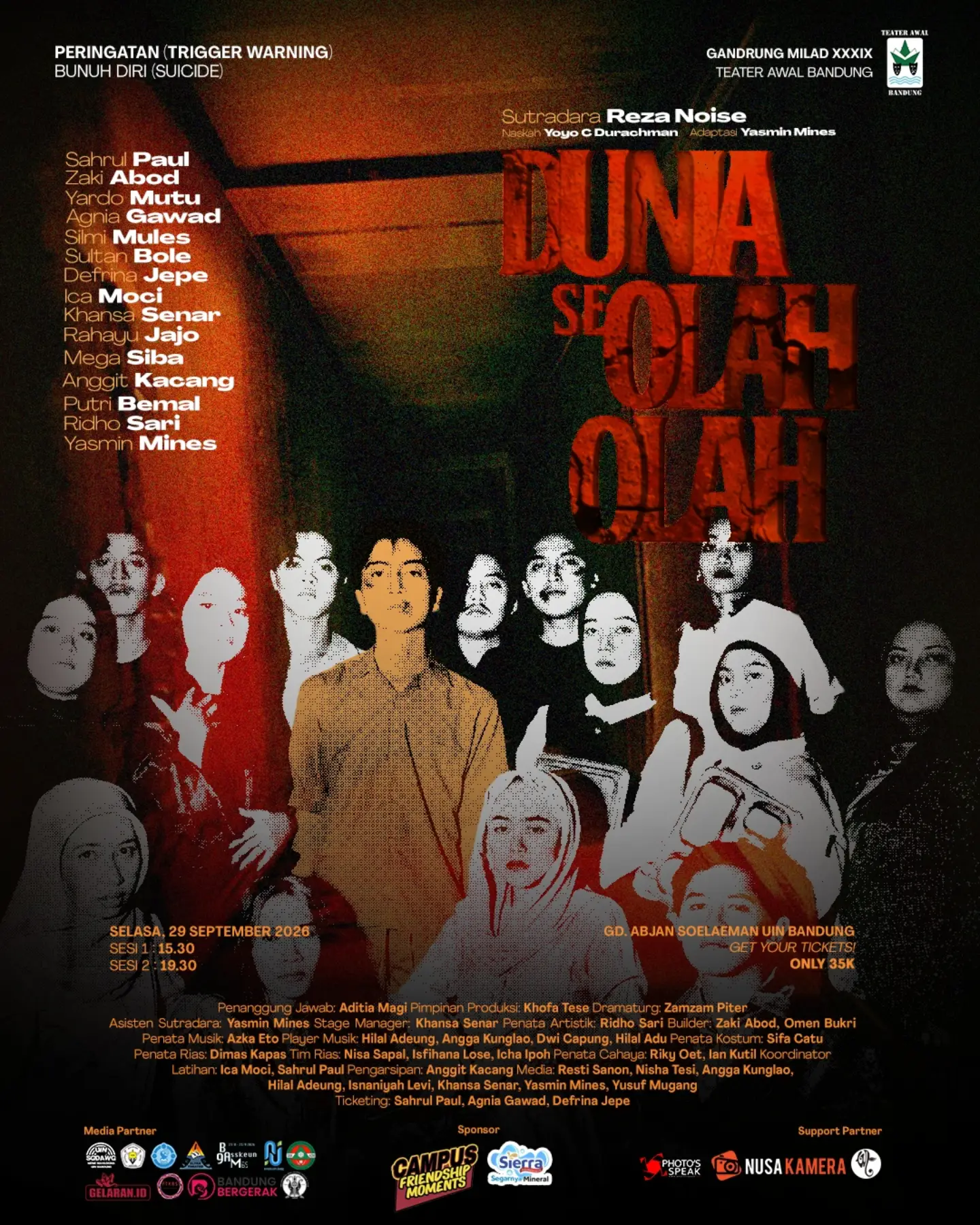 Dunia Seolah-Olah | Teater Awal UIN SGD Bandung