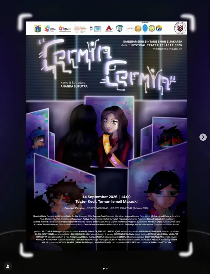 Cermin-Cermin - Sanggar Seni Bintang SMA 2 Jakarta
